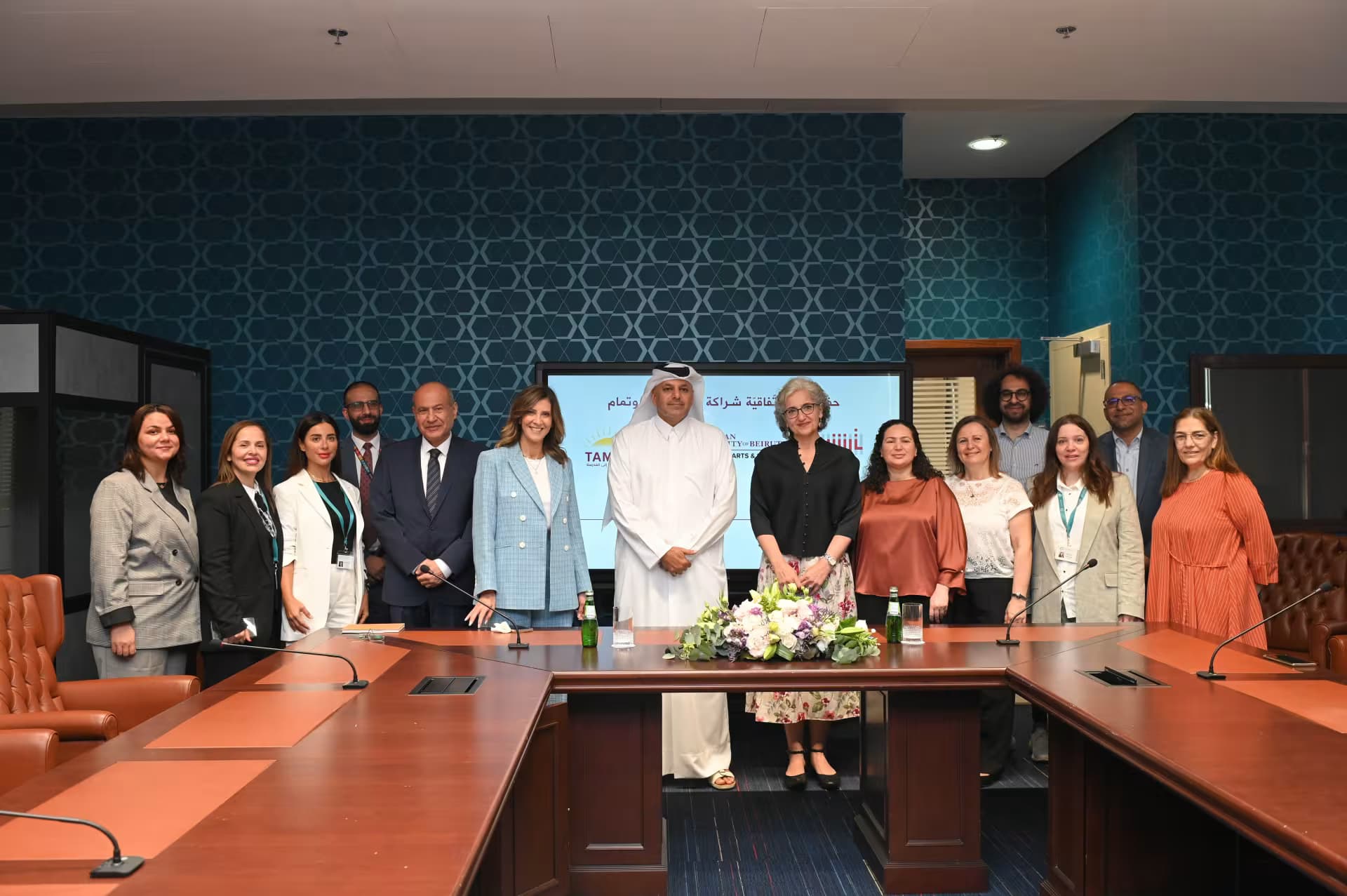 ترشيد وتمام تحتفيان بتوقيع مذكّرة تفاهم 